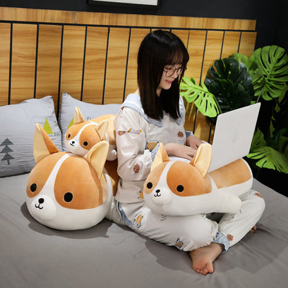software Corgi doll Plush toys
