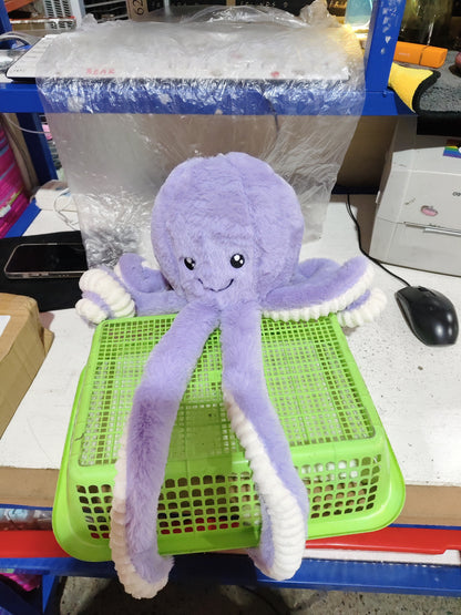 Lovely Simulation Octopus Pendant Plush Stuffed Toy Soft Animal Home Accessories Cute Doll Children Gifts
